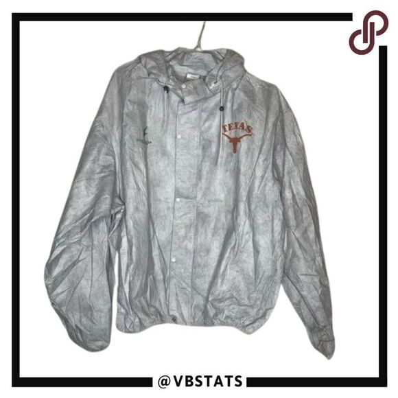 Frogg Toggs Outer Wear University of Texas‎ Logo Rain Jacket Size Large - Picture 1 of 5
